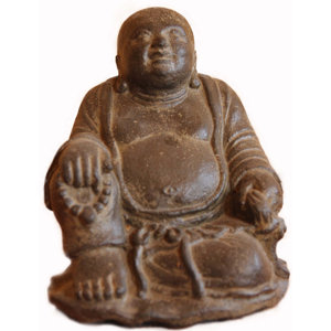 Garten Living Chinesischer Buddha mit Kette Clardy | Wayfair.de